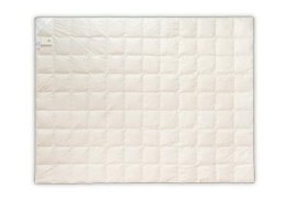 Kołdra puchowa 90% 155x200 Silver letnia 400g biała AMZ