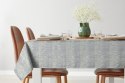 Obrus 140x300 Alina srebrny Eurofirany Obrus 140x300 Alina srebrny Eurofirany