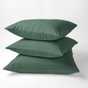 Poszewka adamaszkowa 70x80 oliwkowa jednobarwna paski 1 cm Pure Poszewka adamaszkowa 70x80 oliwkowa jednobarwna paski 1 cm Pure
