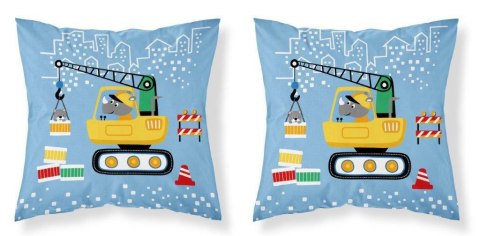 Poszewka bawełniana 40x40 Dźwig niebieska dwustronna PSBA 15 A Mayamoo 26 Poszewka bawełniana 40x40 Dźwig niebieska dwustronna PSBA 15 A Mayamoo 26