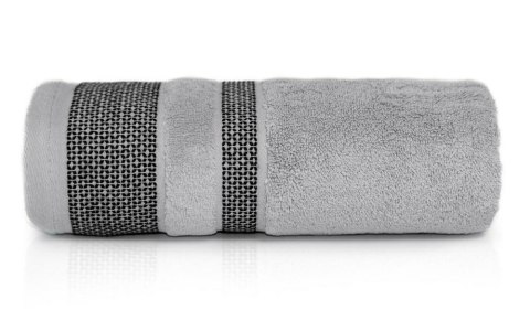Ręcznik 50x90 Carlo jasny szary frotte bawełniany 550g/m2 Detexpol Ręcznik 50x90 Carlo jasny szary frotte bawełniany 550g/m2 Detexpol