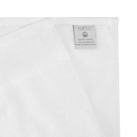 Ręcznik Opulence 40x60 biały z bawełny egipskiej 600 g/m2 Nefretete Ręcznik Opulence 40x60 biały z bawełny egipskiej 600 g/m2 Nefretete