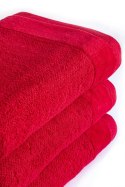 Ręcznik Vito 100x150 czerwony frotte bawełniany 550 g/m2 Ręcznik Vito 100x150 czerwony frotte bawełniany 550 g/m2