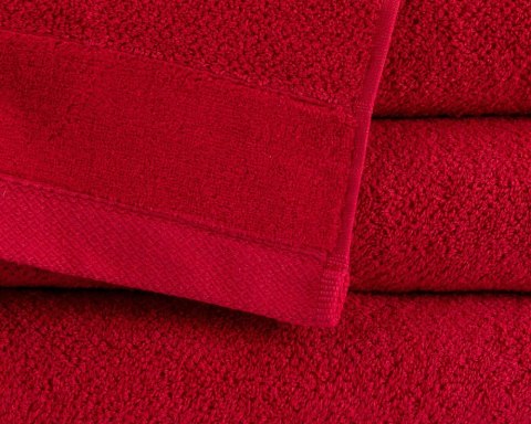 Ręcznik Vito 100x150 czerwony frotte bawełniany 550 g/m2 Ręcznik Vito 100x150 czerwony frotte bawełniany 550 g/m2