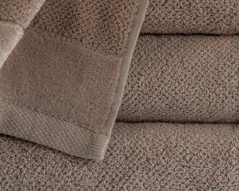 Ręcznik Vito 70x140 beżowy taupe frotte bawełniany 550 g/m2 Ręcznik Vito 70x140 beżowy taupe frotte bawełniany 550 g/m2