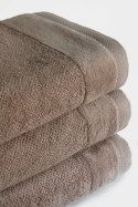 Ręcznik Vito 70x140 beżowy taupe frotte bawełniany 550 g/m2 Ręcznik Vito 70x140 beżowy taupe frotte bawełniany 550 g/m2