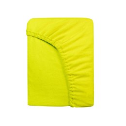 Prześcieradło frotte z gumką 160x200 034 limonkowe Darymex