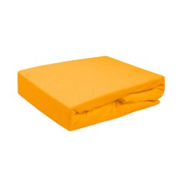 Prześcieradło frotte z gumką 180x200 004 żółte żółtko Darymex