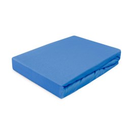 Prześcieradło jersey z gumką 220x200 011 chabrowe Darymex