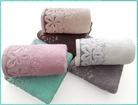 Ręcznik Bella 70x140 Miętowy 450g Greno Ręcznik Bella 70x140 Miętowy 450g Greno
