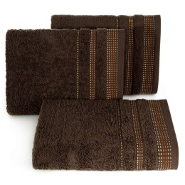 Ręcznik Pola 30x50 05 brązowy frotte 500 g/m2 Eurofirany