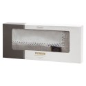 Obrus bieżnik 40x140 Emma biały szary Eurofirany Obrus bieżnik 40x140 Emma biały szary Eurofirany