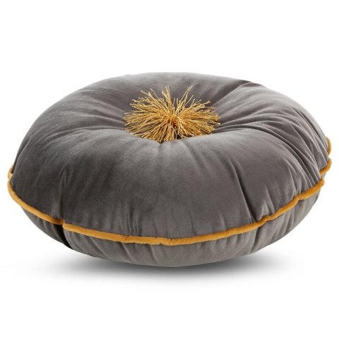 Poduszka dekoracyjna 40 cm Velvet beżowa z pomponem Eurofirany Poduszka dekoracyjna 40 cm Velvet beżowa z pomponem Eurofirany
