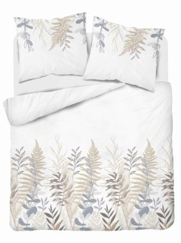 Pościel satynowa 160x200 Gałązki biała 4811 B Home Satin 58