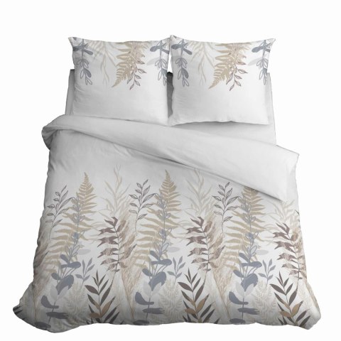 Pościel satynowa 160x200 Gałązki biała 4811 B Home Satin 58 Pościel satynowa 160x200 Gałązki biała 4811 B Home Satin 58