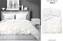 Pościel satynowa 180x200 Biała złote liście 4815 B Home Satin 58 Pościel satynowa 180x200 Biała złote liście 4815 B Home Satin 58