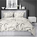 Pościel satynowa 180x200 Esy floresy beżowa 4819 A Home Satin 58 Pościel satynowa 180x200 Esy floresy beżowa 4819 A Home Satin 58