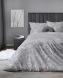 Pościel satynowa 180x200 Kwiaty lotosu szara 4818 B Home Satin 58 Pościel satynowa 180x200 Kwiaty lotosu szara 4818 B Home Satin 58