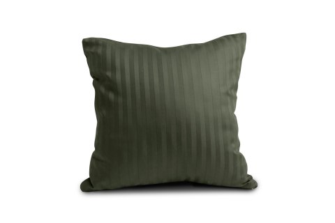 Poszewka adamaszkowa 40x40 zielona oliwkowa 35 jednobarwna paski 1cm Matex Poszewka adamaszkowa 40x40 zielona oliwkowa 35 jednobarwna paski 1cm Matex