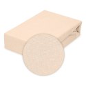 Prześcieradło jersey z gumką 220x200 beżowe 15 Classic Prześcieradło jersey z gumką 220x200 beżowe 15 Classic