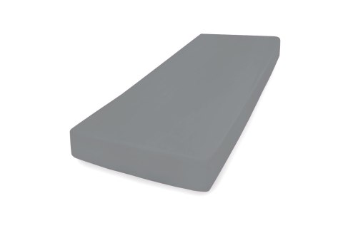 Prześcieradło jersey z gumką 90x200 grafitowe 44 Classic
