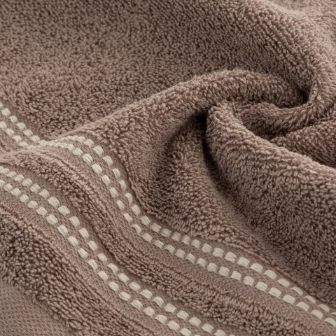 Ręcznik Ally 30x50 brązowy frotte 500 g/m2 Eurofirany Ręcznik Ally 30x50 brązowy frotte 500 g/m2 Eurofirany