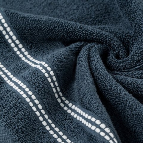 Ręcznik Ally 30x50 granatowy frotte 500 g/m2 Eurofirany Ręcznik Ally 30x50 granatowy frotte 500 g/m2 Eurofirany