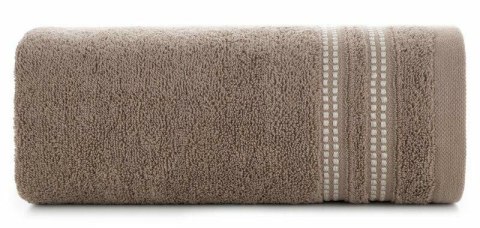 Ręcznik Ally 50x90 brązowy frotte 500 g/m2 Eurofirany