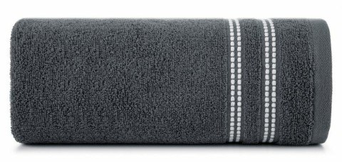 Ręcznik Ally 70x140 grafitowy frotte 500 g/m2 Eurofirany
