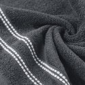 Ręcznik Ally 70x140 grafitowy frotte 500 g/m2 Eurofirany