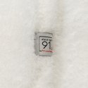 Koc narzuta na fotel typu flano 70x160 biały z mikrofibry miękki Lori D91 Koc narzuta na fotel typu flano 70x160 biały z mikrofibry miękki Lori D91