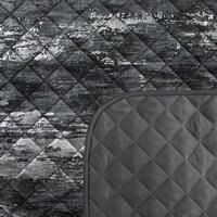 Narzuta dekoracyjna 220x240 Blink 3 czarna srebrna Eurofirany Narzuta dekoracyjna 220x240 Blink 3 czarna srebrna Eurofirany