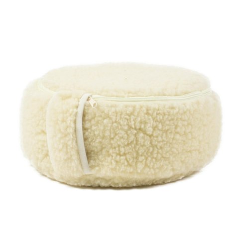 Poduszka do medytacji merynos ecru 30cm x 15cm wysokość wyroby rehabilitacyjne z dzianin wełnianych Poduszka do medytacji merynos ecru 30cm x 15cm wysokość wyroby rehabilitacyjne z dzianin wełnianych