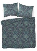 Pościel satynowa 160x200 granatowa turkusowa ornamenty 4600 A Home Satin 64 Pościel satynowa 160x200 granatowa turkusowa ornamenty 4600 A Home Satin 64
