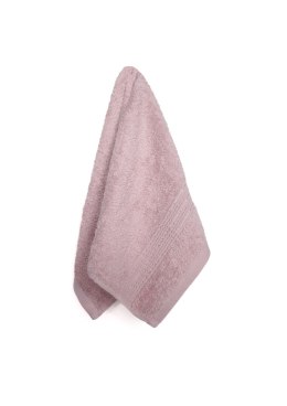 Ręcznik Rondo 30x50 różowy frotte 500 g/m2 Faro
