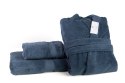 Szlafrok frotte unisex Opulence XXL granatowy 450 gsm ze 100% bawełny egipskiej Nefretete Szlafrok frotte unisex Opulence XXL granatowy 450 gsm ze 100% bawełny egipskiej Nefretete