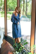Szlafrok frotte unisex Opulence XXL granatowy 450 gsm ze 100% bawełny egipskiej Nefretete Szlafrok frotte unisex Opulence XXL granatowy 450 gsm ze 100% bawełny egipskiej Nefretete