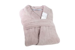 Szlafrok frotte unisex Opulence XS pudrowy róż 450 gsm ze 100% bawełny egipskiej Nefretete