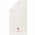 Okrycie kąpielowe niemowlęce 100x100 Zosia kremowy ręcznik z kapturkiem Baby Okrycie kąpielowe niemowlęce 100x100 Zosia kremowy ręcznik z kapturkiem Baby