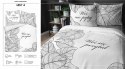 Pościel bawełniana 160x200 Weż nie pytaj weż mnie przytul biała czarna 4857 A Holland Home 73 Pościel bawełniana 160x200 Weż nie pytaj weż mnie przytul biała czarna 4857 A Holland Home 73