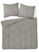 Pościel satynowa 220x200 beżowa gemetria 4605 A Home Satin 64 Pościel satynowa 220x200 beżowa gemetria 4605 A Home Satin 64