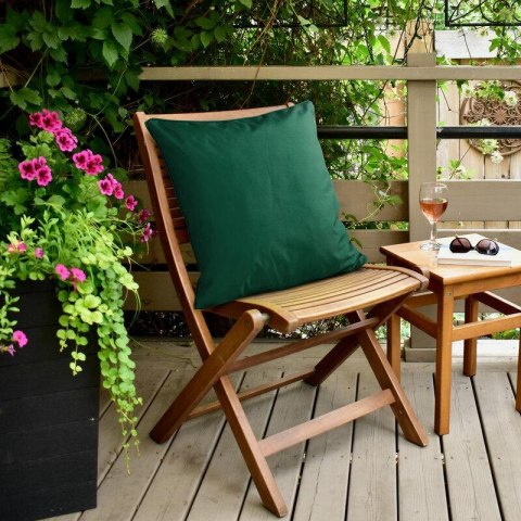 Poszewka dekoracyjna 45x45 Garden 5 zielona ciemna wodoodporna Eurofirany Poszewka dekoracyjna 45x45 Garden 5 zielona ciemna wodoodporna Eurofirany
