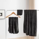 Ręcznik szybkoschnący 80x180 Active czarny z mikrofibry 380g/m2 Ręcznik szybkoschnący 80x180 Active czarny z mikrofibry 380g/m2
