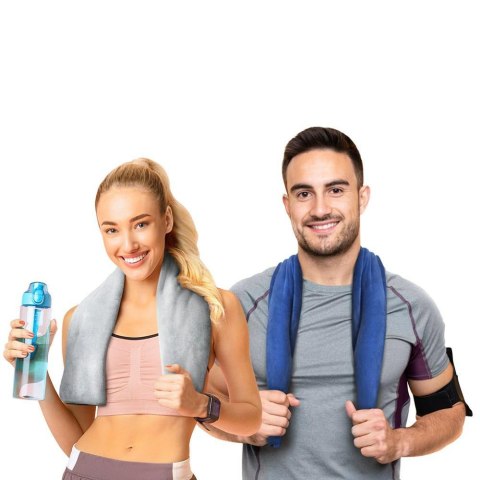 Ręcznik szybkoschnący 80x180 Active szary z mikrofibry 380g/m2 Ręcznik szybkoschnący 80x180 Active szary z mikrofibry 380g/m2