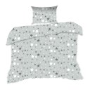 Pościel bawełniana 100x135 366K gwiazdki szara Kids 24 z poszewką 40x60 Pościel bawełniana 100x135 366K gwiazdki szara Kids 24 z poszewką 40x60