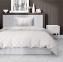 Pościel satynowa 140x200 beżowa liście z jedną poszewką 4924 B Home Satin 81 Pościel satynowa 140x200 beżowa liście z jedną poszewką 4924 B Home Satin 81