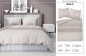 Pościel satynowa 220x200 beżowa liście 4924 B Home Satin 81 Pościel satynowa 220x200 beżowa liście 4924 B Home Satin 81
