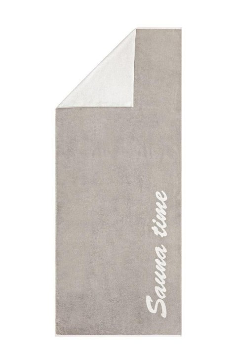 Ręcznik plażowy Saune-Time 80x200 kamienny 70 frotte 480g/m2 100% bawełna Cawoe Ręcznik plażowy Saune-Time 80x200 kamienny 70 frotte 480g/m2 100% bawełna Cawoe
