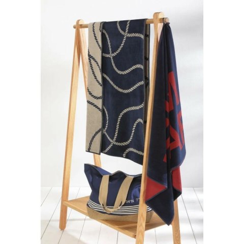 Torba plażowa Canvas Beach Bag 40x55 granatowa 13 100% bawełna Cawoe Torba plażowa Canvas Beach Bag 40x55 granatowa 13 100% bawełna Cawoe
