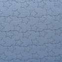 Okrycie kąpielowe 100x100 Musseline biały niebieski ręcznik z kapturkiem Okrycie kąpielowe 100x100 Musseline biały niebieski ręcznik z kapturkiem